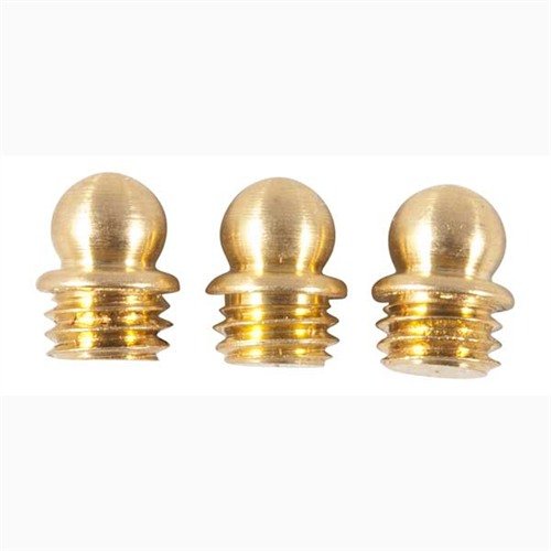 I SIGHT BEADS in ottone con gonna offrono una maggiore stabilità e superficie per un'accurata indicizzazione, disponibili in oro e argento.