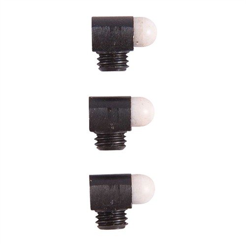 I SIGHT BEADS di BRADLEY GUNSIGHT offrono una maggiore precisione grazie al design "Bead-On-A-Block" in plastica bianca, garantendo robustezza e stabilità.