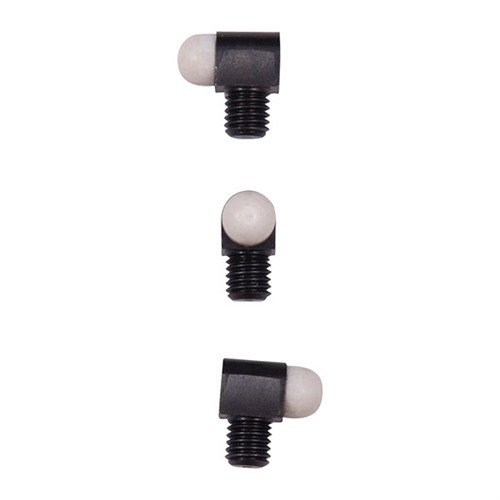 I SIGHT BEADS di BRADLEY GUNSIGHT offrono una maggiore superficie e resistenza grazie al blocco in acciaio, disponibili in plastica rossa o bianca e ottone.