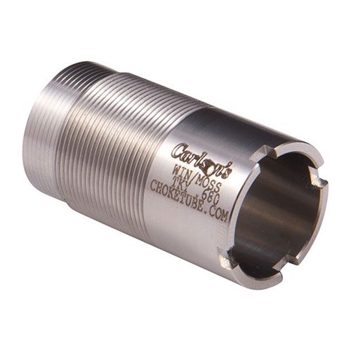 I tubi di strozzatura in acciaio inossidabile di Carlson's sono compatibili con vari fucili e progettati per cariche magnum e acciaio, garantendo prestazioni superiori.