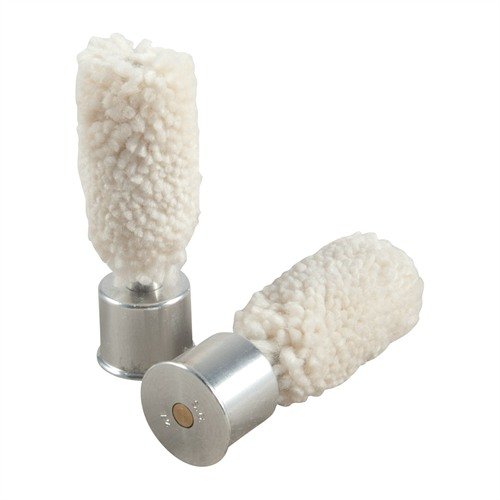 I 12 GA Wool Snap Caps di CARLSONS permettono la pratica di dry fire senza danneggiare l'arma, con un mop in lana per prevenire la ruggine e base in ottone o alluminio.