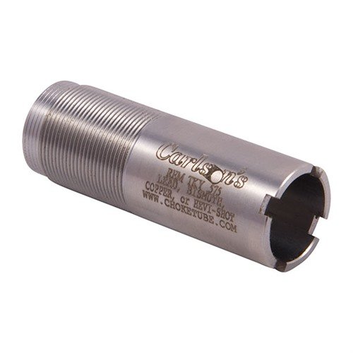 I tubi di strozzatura 20GA REM-CHOKE in acciaio inossidabile offrono prestazioni eccellenti con cariche magnum e pallini d'acciaio, ideali per fucili Remington.