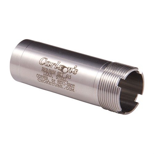 I tubi di strozzatura Carlson's in acciaio inossidabile per fucili Beretta e Benelli offrono durata, compatibilità con cariche magnum e sono ideali per piombo e Hevi-Shot.