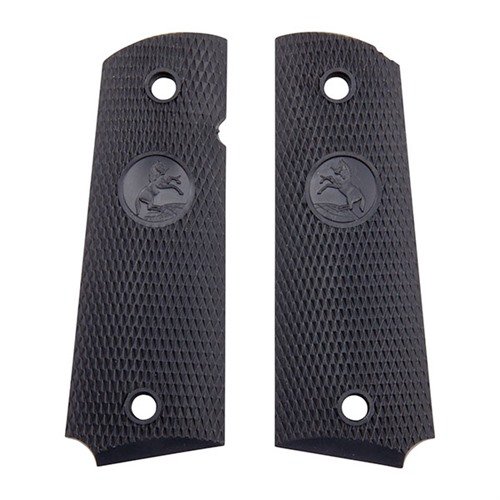 Il set di impugnature 1911 GOVERNMENT SS di COLT offre un design elegante in acciaio inox, migliorando la presa e l'estetica della tua pistola 1911.