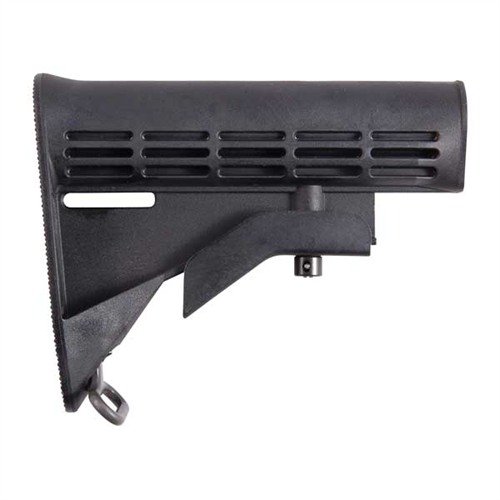L'AR-15 STOCK ASSY COLLAPSIBLE OEM BLK di COLT offre una costruzione robusta e leggera, perfetta per AR-15 Carbine e Government Carbine, migliorando stabilità e maneggevolezza.