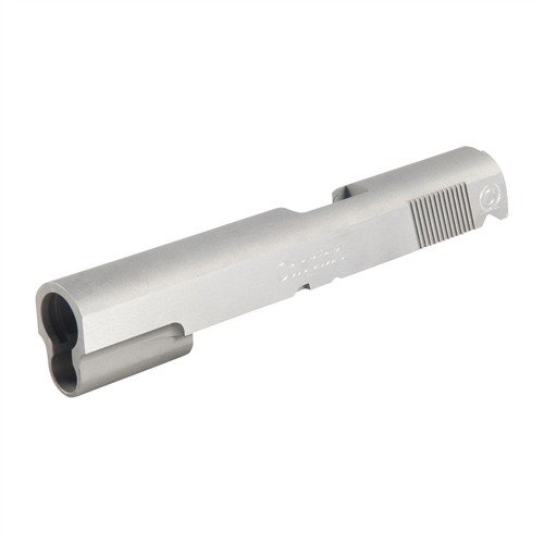 Le slitte Caspian 1911 in acciaio al carbonio offrono resistenza superiore e tolleranze precise, ideali per un'arma da combattimento di alta qualità.