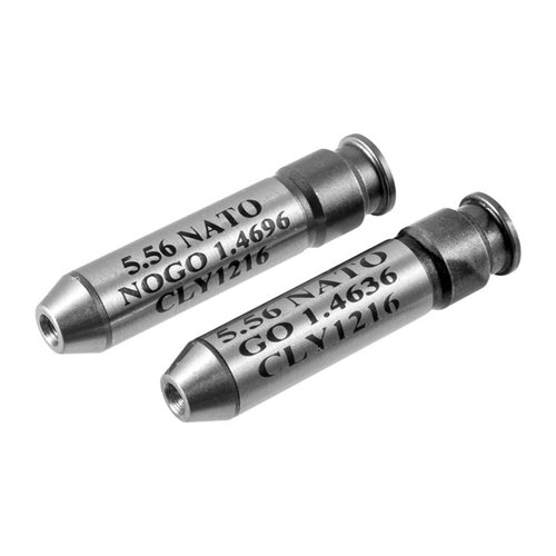 I set di gauge Clymer Go & No-Go assicurano misurazioni precise della testa della camera per armi da fuoco, garantendo sicurezza e prestazioni affidabili.