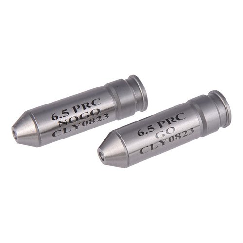 I set di gauge Clymer Go & No-Go garantiscono misurazioni precise e sicure del headspace delle armi, con custodia robusta per una facile organizzazione.