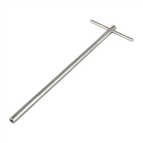 Il manico per reamer Throater/.22 T-Handle Clymer, realizzato in acciaio ad alta velocità M-7, offre precisione e durata per i gunsmith professionisti.