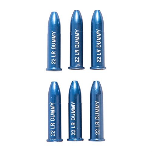 I RIMFIRE DUMMY ROUNDS A-ZOOM sono dummies inert, perfetti per testare il funzionamento delle armi in modo sicuro, evitando scariche accidentali.