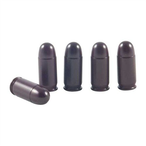 Le AMMO SNAP CAP DUMMY ROUNDS A-ZOOM, 380 AUTO, sono ideali per esercitarsi nel caricamento, scaricamento e tiro a secco, migliorando le abilità di maneggio dell'arma.