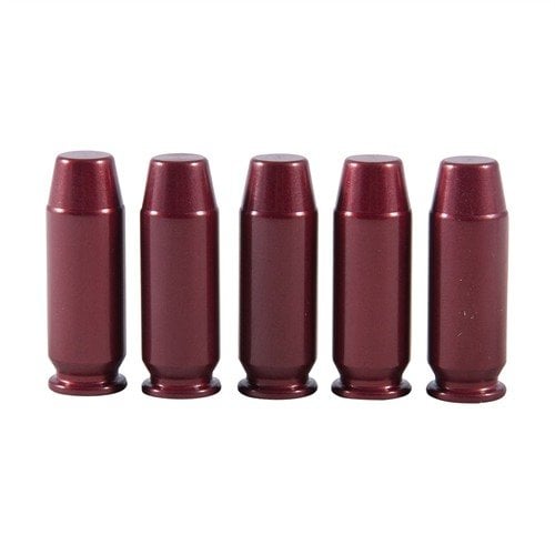 Le AMMO SNAP CAP DUMMY ROUNDS 10MM AUTO di A-ZOOM permettono di praticare il caricamento, lo scaricamento e il dry firing con un design resistente e realistico.