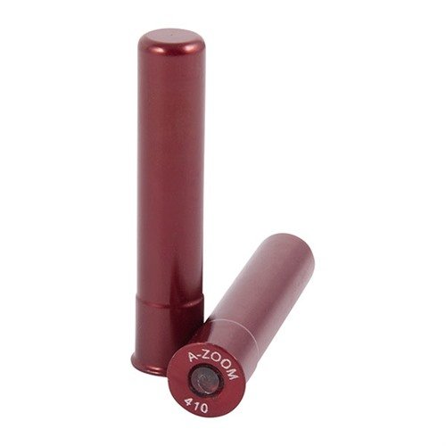 Gli AMMO SNAP CAP DUMMY ROUNDS A-ZOOM in alluminio consentono di praticare il caricamento, lo scaricamento e il dry firing, migliorando le abilità di tiro e la maneggevolezza.