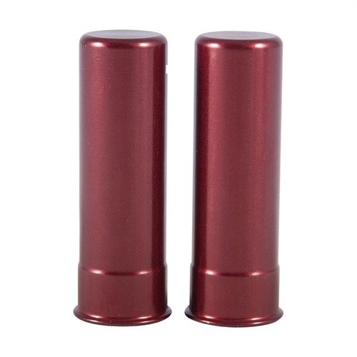 I dummy rounds AMMO SNAP CAP 16 GAUGE di A-ZOOM sono realizzati in alluminio, ideali per praticare il caricamento, lo scaricamento e il dry firing.
