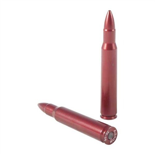 Gli AMMO SNAP CAP DUMMY ROUNDS 30-06 Springfield permettono di praticare il caricamento, lo scarico e il dry firing, migliorando le abilità di tiro e la gestione dell'arma.
