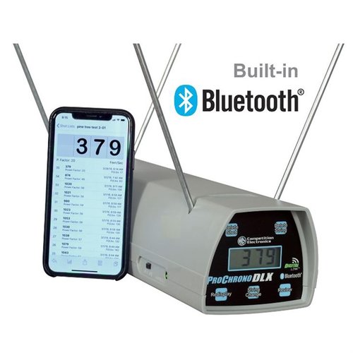 Il ProChrono DLX con Bluetooth offre precisione avanzata, memoria per 9 serie di colpi, e compatibilità con app gratuite per un'esperienza di tiro ottimale.