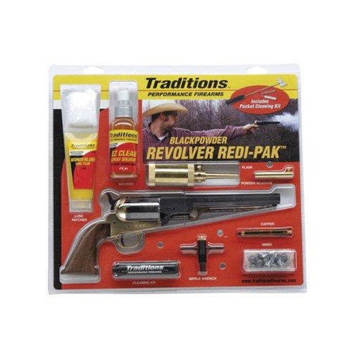 Il Traditions 1851 Navy Redi-Pack .44 Cal con canna ottagonale da 7,5