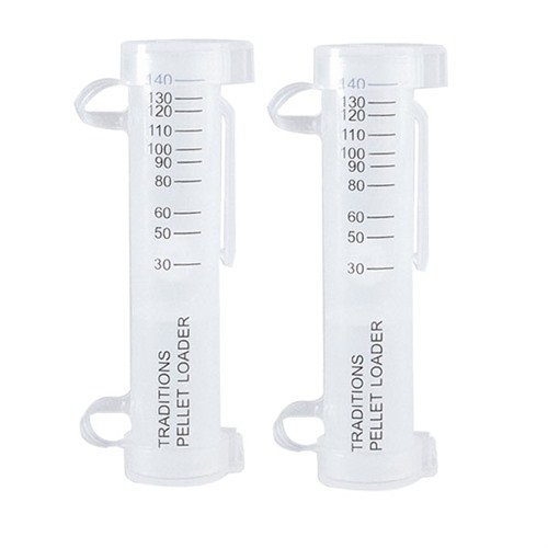 Il Traditions Super Magnum Pellet Quick Loader (1 coppia) consente un caricamento rapido e facile delle palle, migliorando l'efficienza durante le sessioni di tiro.