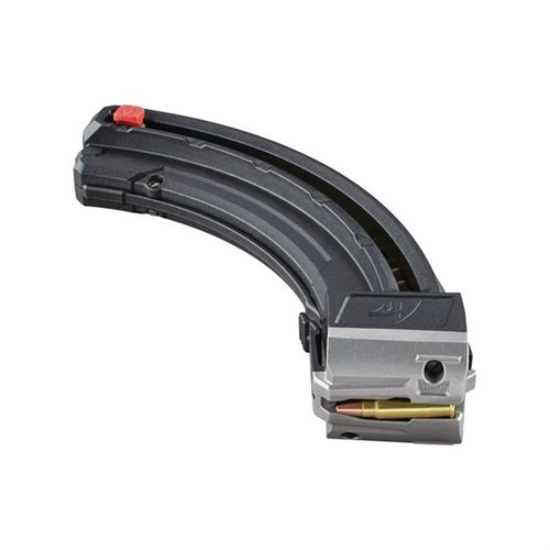 Il caricatore Savage A-Series da 25 colpi A22Mag Blk offre una capacità elevata e una costruzione robusta, ideale per prestazioni ottimali e affidabilità nel tiro.