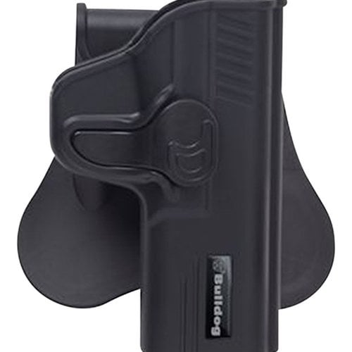 L'Holster Bulldog Rapid Release per Glock 43 offre un accesso veloce, sicurezza eccellente e comfort, ideale per il trasporto quotidiano della tua arma.