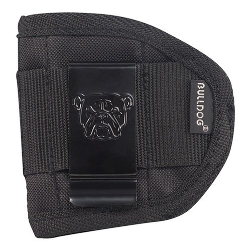 L'holster Bulldog Black Small Inside Pants offre una vestibilità discreta e sicura, ideale per il trasporto quotidiano, garantendo comfort e accesso rapido.