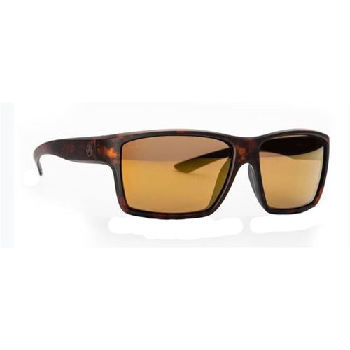 Gli occhiali Magpul Terrain Polarized in Tortoise/Bronze Gold Mirror offrono protezione UV, comfort e stile, perfetti per attività all'aperto e uso quotidiano.