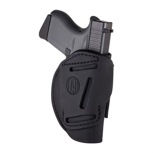 L'holster 4 Way Stealth Black RH size 5 di 1791 GUNLEATHER offre versatilità, comfort e sicurezza, perfetto per ogni situazione di portabilità.