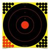 BIRCHWOOD CASEY SHOOT-N-C 17.25" BULL'S-EYE TARGET confezione da 5 fogli