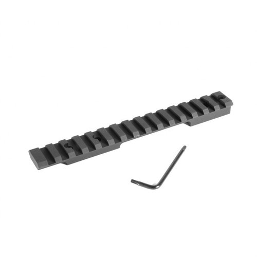 Le basi per ottiche EGW per Remington 700, 722, 40X offrono una robusta costruzione in alluminio 7075 T6, compatibilità Picatinny e facilità di installazione.