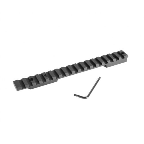 Le basi per ottiche EGW per Remington 700, 721 e 725 offrono un rail Picatinny robusto, precisione nella regolazione e compatibilità con anelli Picatinny o Weaver.