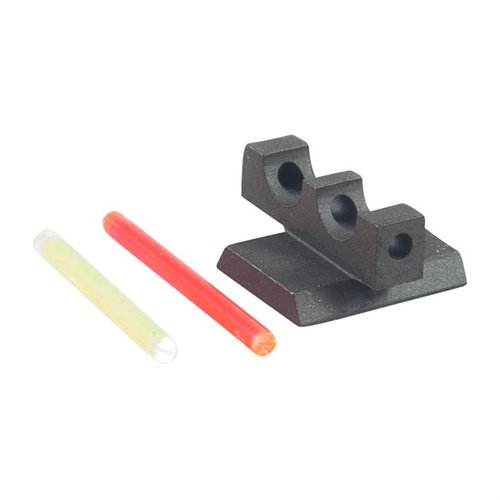 Il KIMBER FIBER OPTIC FRONT SIGHT offre un inserto intercambiabile rosso o verde che migliora la visibilità, garantendo prestazioni di tiro superiori e una rapida acquisizione del bersaglio.