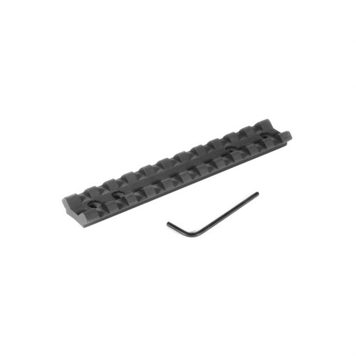 Le basi per ottiche EGW Ruger 10/22 Takedown offrono una guida Picatinny monopezzo, senza necessità di forare, per un montaggio semplice e versatile.