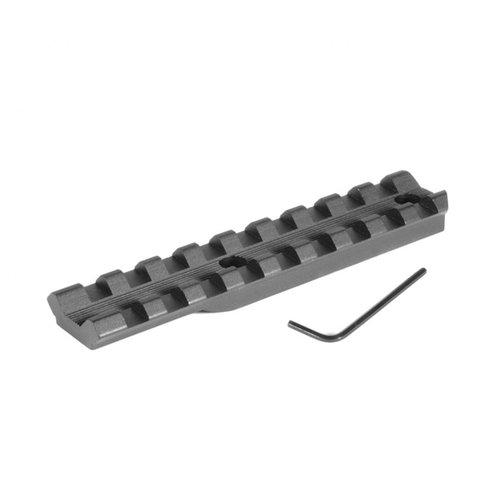 Le basi per ottiche EGW Marlin 39 offrono una guida Picatinny monopezzo, senza bisogno di forare, realizzate in alluminio 6061 T6 per massima rigidità e leggerezza.