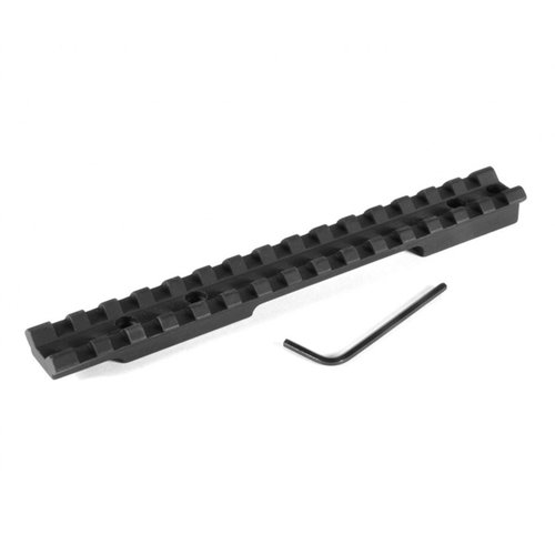 Le basi per ottiche EGW per Remington 700, 722, 40X offrono versatilità con un rail Picatinny, realizzate in alluminio 6061 T6, leggere e resistenti.