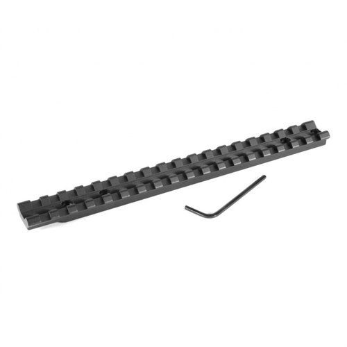 Le basi per ottiche EGW Savage 212 offrono una guida Picatinny in un'unica pezzo, facili da montare senza forare, leggere e compatibili con anelli Picatinny o Weaver.