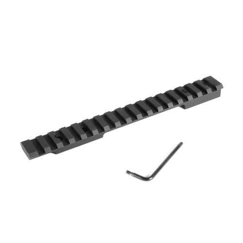 Le basi per ottiche EGW Winchester 70 HD offrono un rail Picatinny monopezzo, realizzato in alluminio estruso, per una facile regolazione e maggiore precisione.