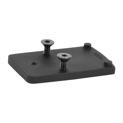 Montaggio EGW in alluminio 7075, finitura nera opaca, per Trijicon RMR e Holosun HS507C. Facile installazione senza modifiche, hardware incluso.