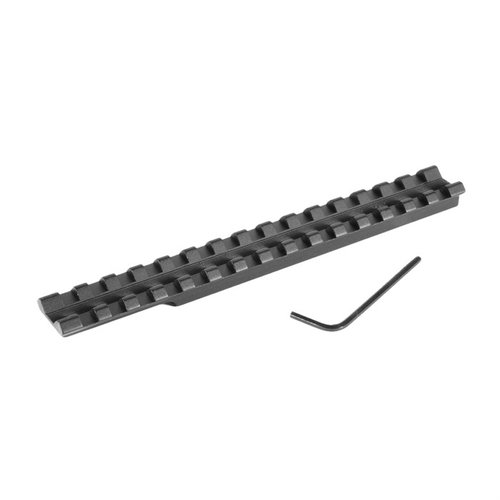 Aggiungi versatilità al tuo Ruger 10/22 con la base Picatinny a 1 pezzo di EGW, leggera e senza bisogno di forare, per un'installazione semplice e veloce.
