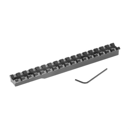 Il montaggio Picatinny EGW offre flessibilità per anelli di ottica, è leggero e non ostacola i mirini di fabbrica, garantendo durabilità e precisione.