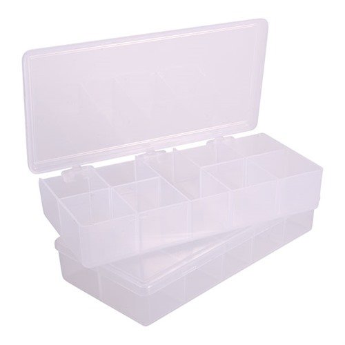 Scopri le nostre COMPARTMENT BOXES in polipropilene trasparente, resistenti agli urti e agli oli, con 9 scomparti per un'organizzazione rapida e facile.