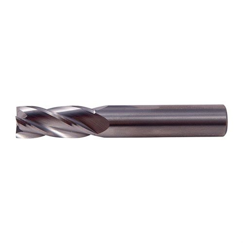 I cutter end mill in carburo di tungsteno a taglio centrale e quattro flute offrono tagli rapidi e puliti, senza necessità di pre-forare, risparmiando tempo e denaro.