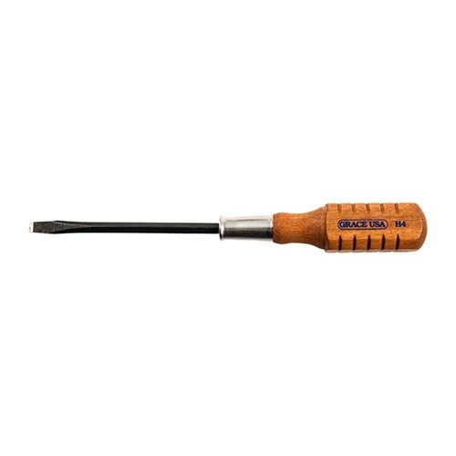 Il set di cacciaviti Grace USA offre manici in legno, punte indurite e un robusto shank quadrato per una presa sicura e una lavorazione precisa e professionale.