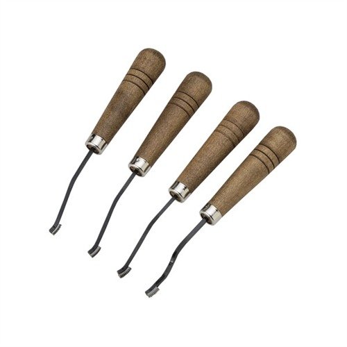 Il LEADER CHECKERING SET di GUNLINE offre strumenti di alta qualità con teste a molla, taglio fluido e durevolezza, perfetti per ogni livello di abilità.