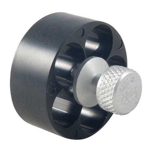 Il SPEEDLOADER HKS per .44 Spec. è un caricatore compatto e leggero che offre velocità di ricarica, sicurezza e affidabilità, con un semplice meccanismo a manopola.