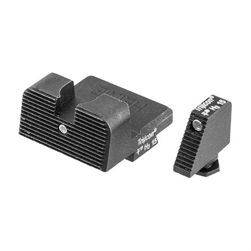 Il set di mirini GLOCK® LEDGE STRAIGHT EIGHT offre un'acquisizione rapida, sistema notturno Straight Eight e compatibilità con tutti i modelli Glock tranne G36, G42 e G43.