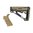 AR-15 calcio telescopico con grip FG BT e overmold MIL‑SPEC FDE