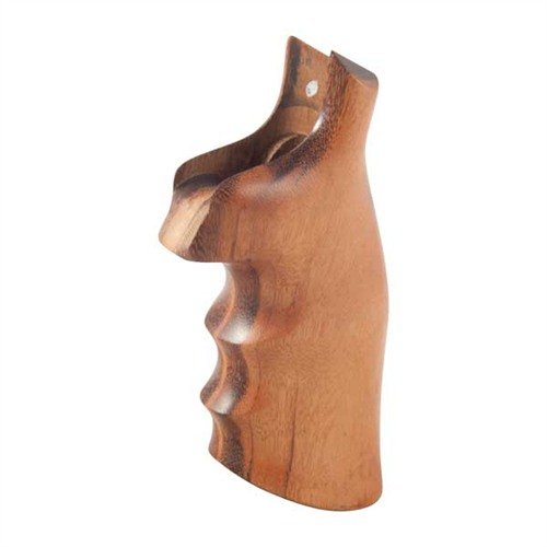 Le WOOD MONOGRIPS HOGUE offrono una presa ergonomica e solida, realizzata in legno di alta qualità, per una precisione e un assorbimento del rinculo superiori.