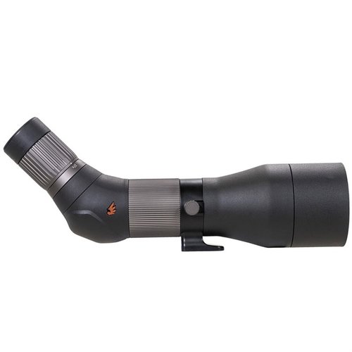 Il Revic Acura Spotting Scope offre un ingrandimento variabile 27-55X, ottica a bassa dispersione e un design robusto, ideale per tiratori a lungo raggio.