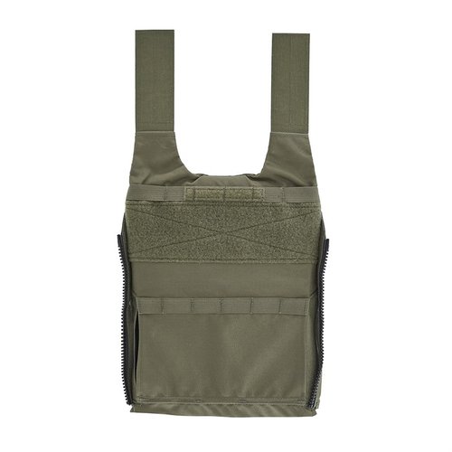 Il LV-119 OVERT Rear Plate Bag offre integrazione per Recovery Handle, supporto per cavi di comunicazione e compatibilità con vari accessori del sistema LV/119.