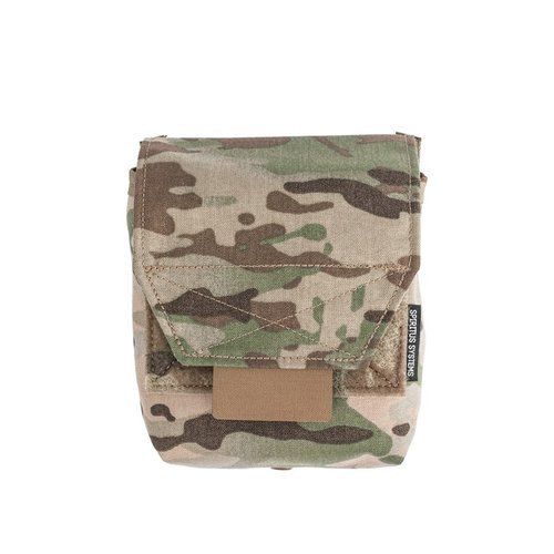 La JSTA Pouch offre una soluzione salvaspazio con compartimenti sovrapposti, compatibile con inserti Spiritus e montabile su cintura o MOLLE.